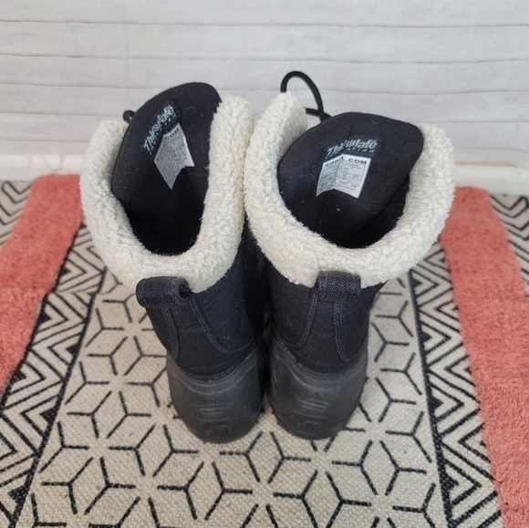 SOREL CUMBERLAND BOOTS IN BLACK, SZ 8 - Picture 12 of 16